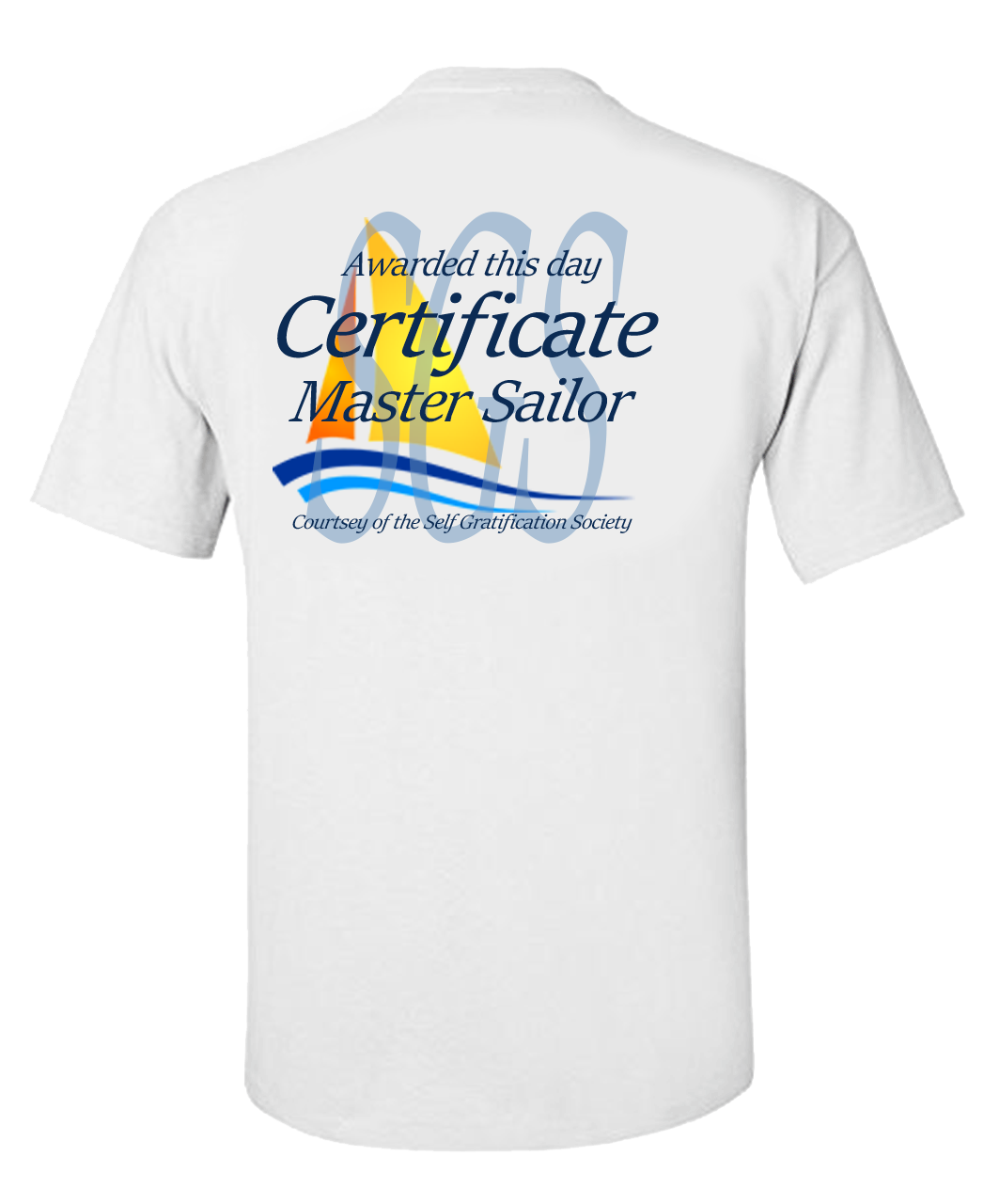 Master Sailor Certification SGS Unisex T-Shirt