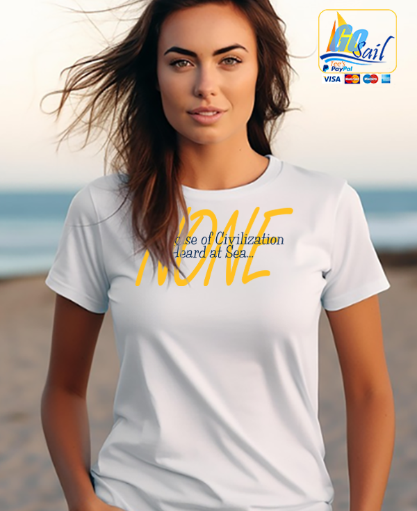 "NOISE OF CIVILIZATION" Unisex GoSailTee Shirt