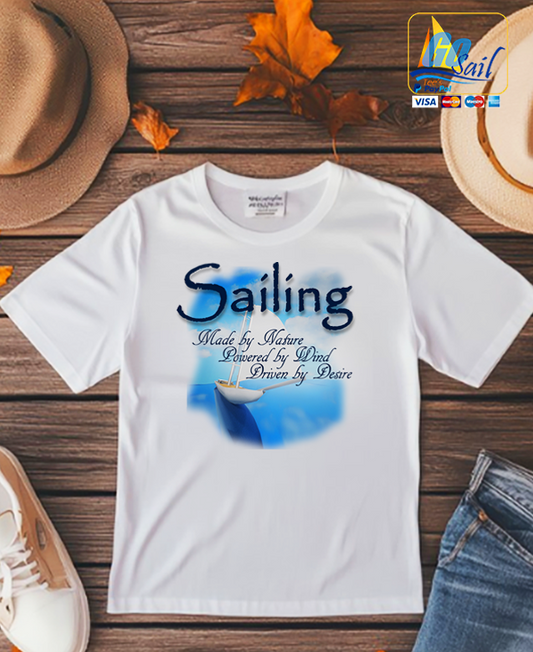 "MADE BY NATURE" Unisex GoSailTee Shirt