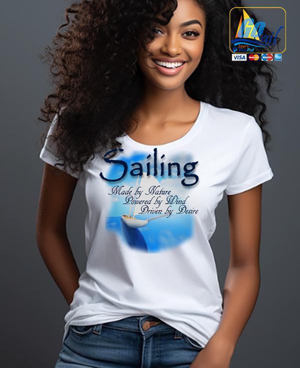 "MADE BY NATURE" Unisex GoSailTee Shirt