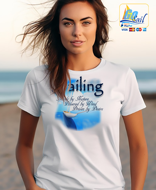 "MADE BY NATURE" Unisex GoSailTee Shirt