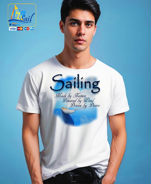 "MADE BY NATURE" Unisex GoSailTee Shirt