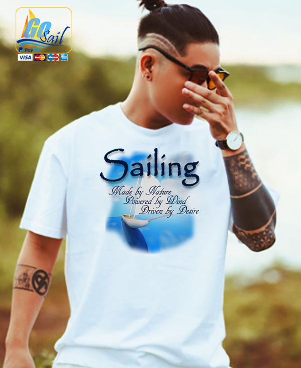 "MADE BY NATURE" Unisex GoSailTee Shirt