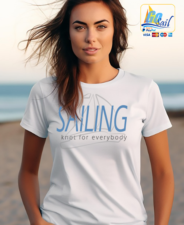 "SAILING KNOT FOR EVERYBODY" Unisex GoSailTee Shirt