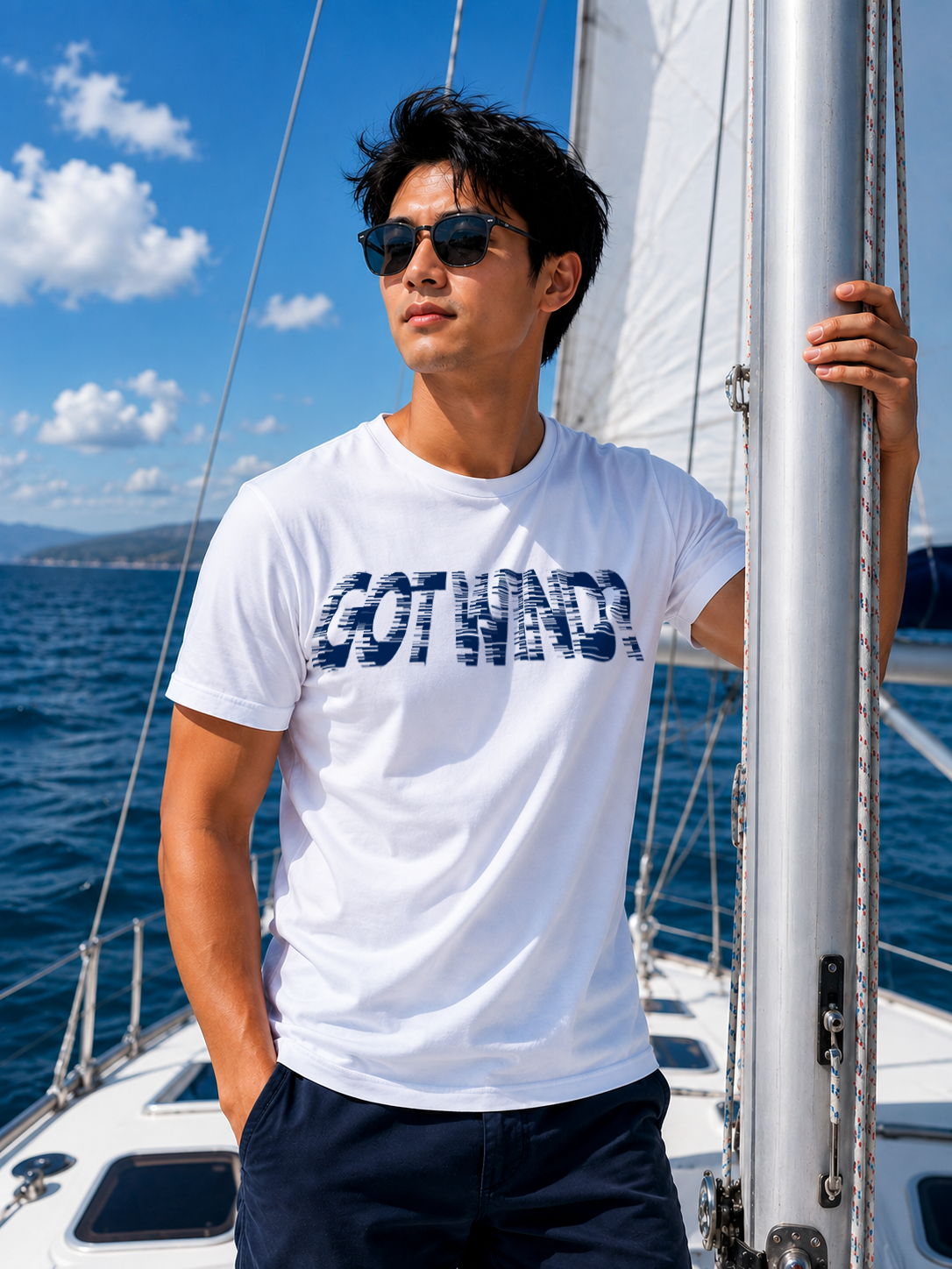 "GOT WIND?" Unisex GoSailTee Shirt