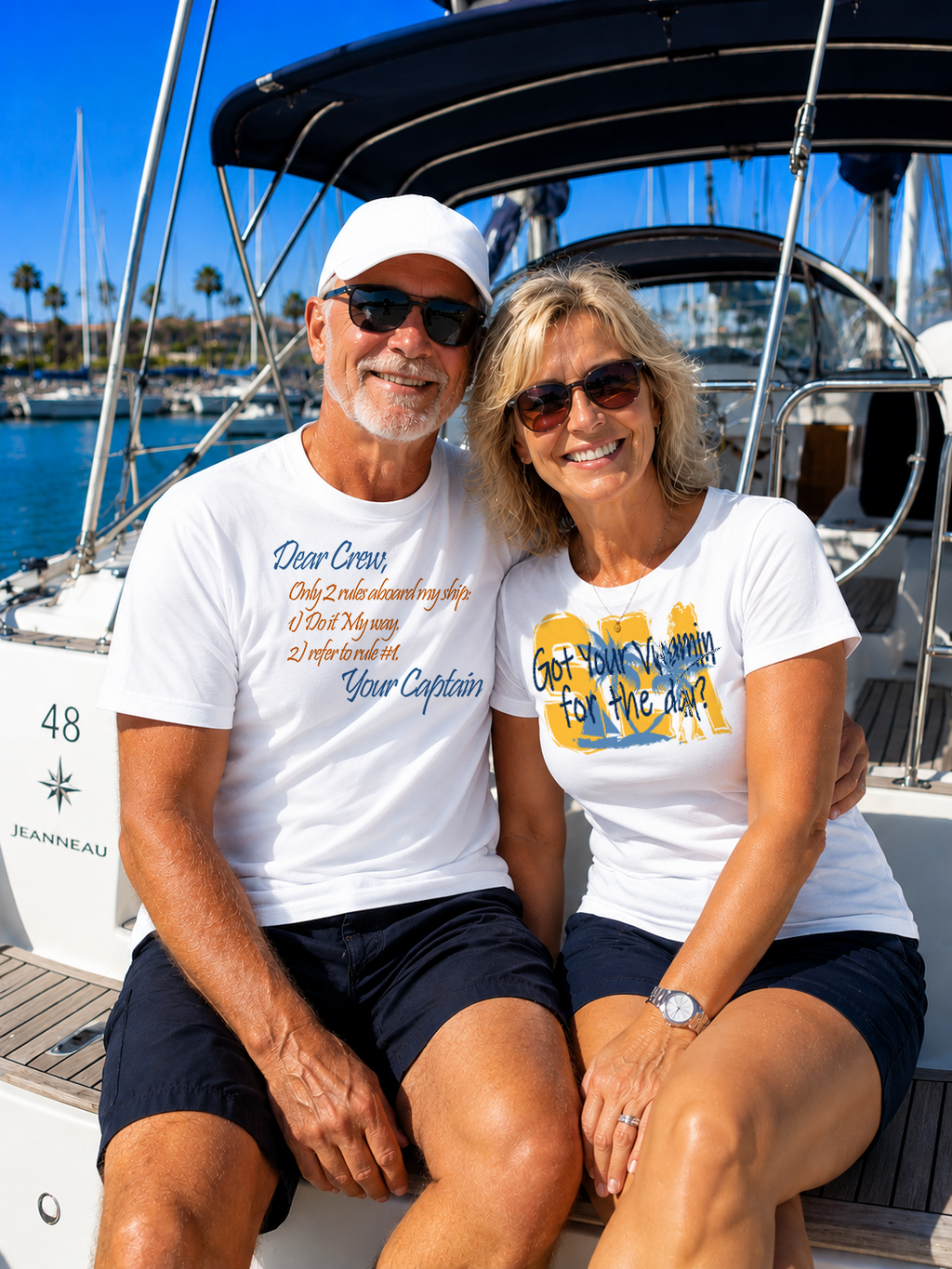 "VITAMIN SEA" Unisex GoSailTee Shirt