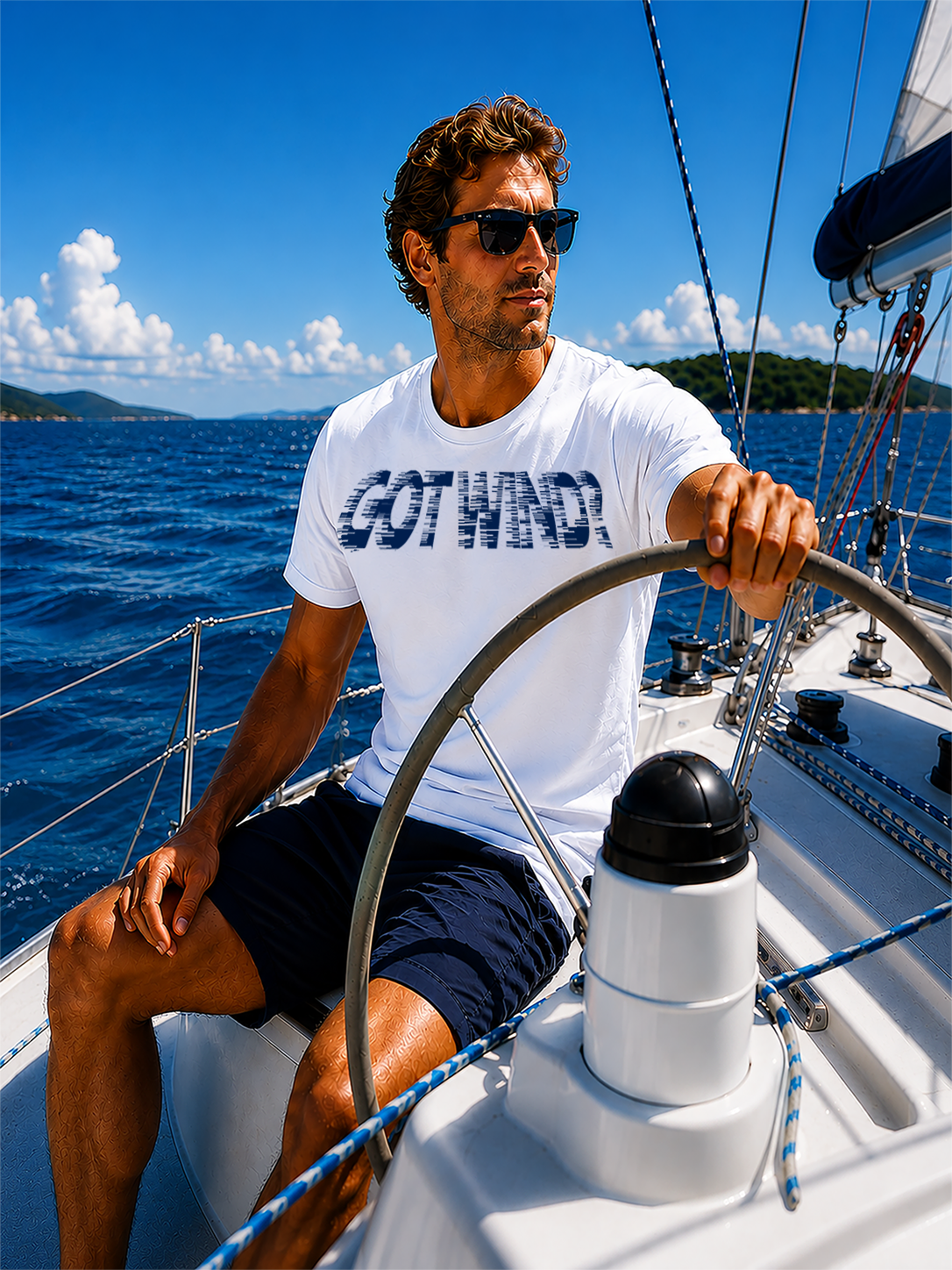 "GOT WIND?" Unisex GoSailTee Shirt