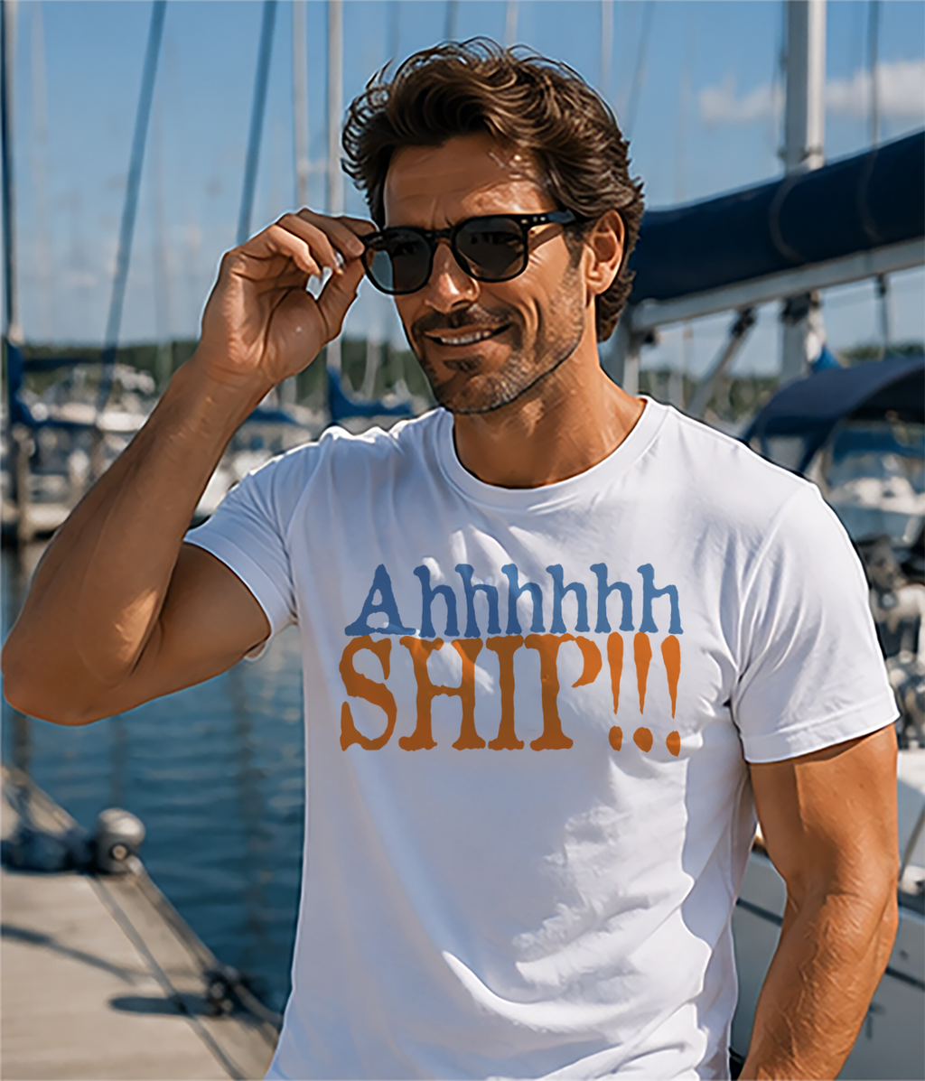 "AHHHHHH SHIP" Unisex GoSailTee Shirt