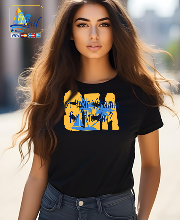"VITAMIN SEA" Unisex GoSailTee Shirt