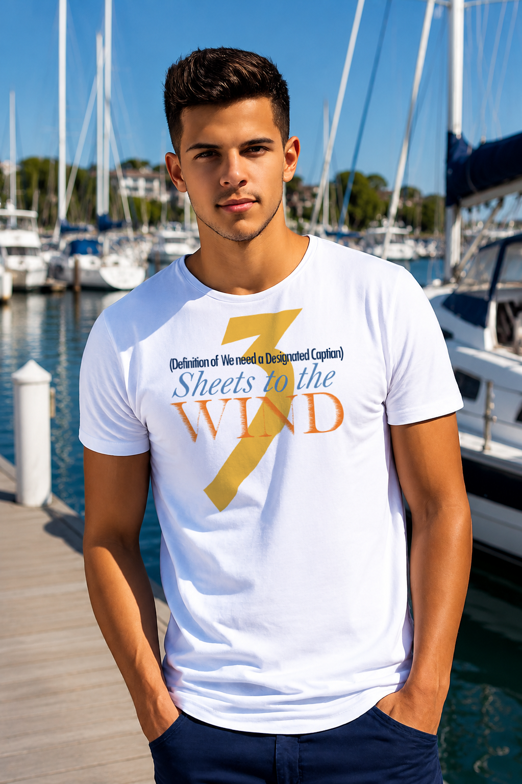 "3 SHEETS TO THE WIND" Unisex T-Shirt